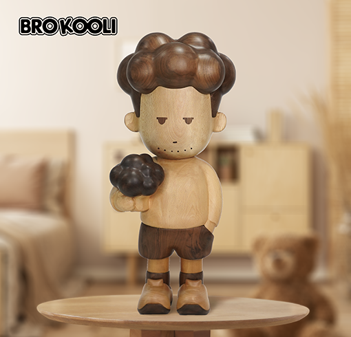 BRO KOOLI 1000%比例收藏级原木雕像-ChoKooli
